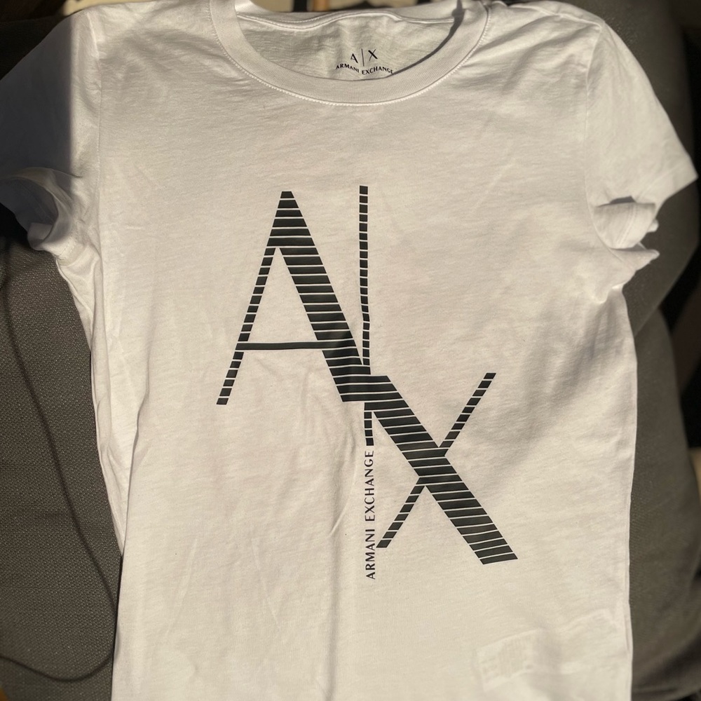 A/X Armani Exchange |Great Condition |Color is White and Black |Size X Small